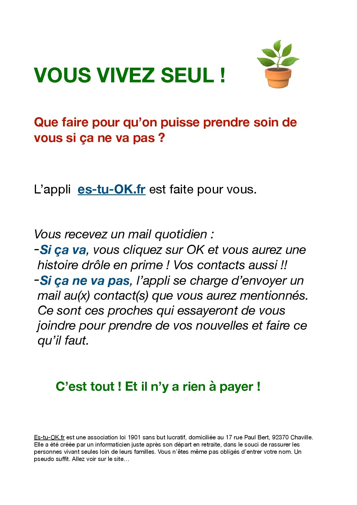 Publicité format A4 